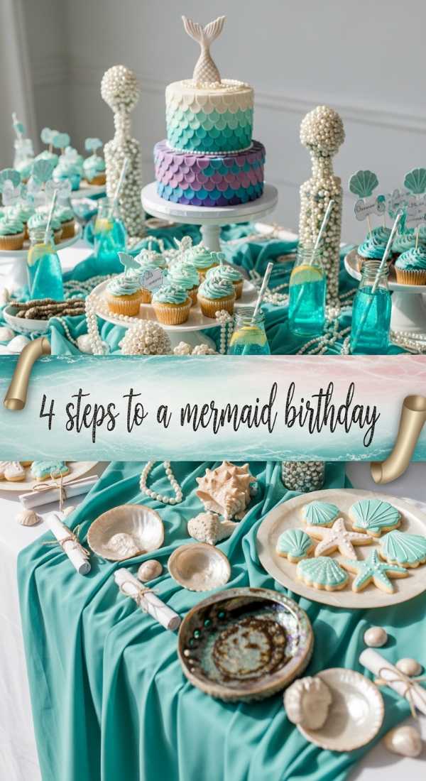 4 Easy Steps To A Mermaid Birthday Setup 69e32c447ecb6