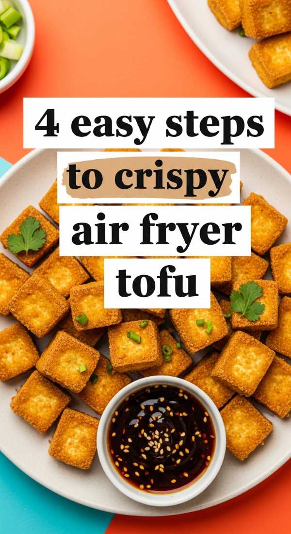 4 Easy Steps To Crispy Air Fryer Tofu 69f19701ba9b6
