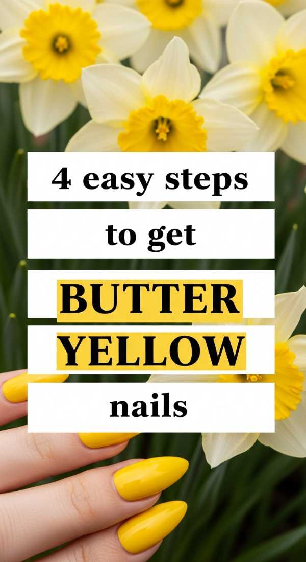 4 Easy Steps To Get Butter Yellow Nails 69e6604e625ec