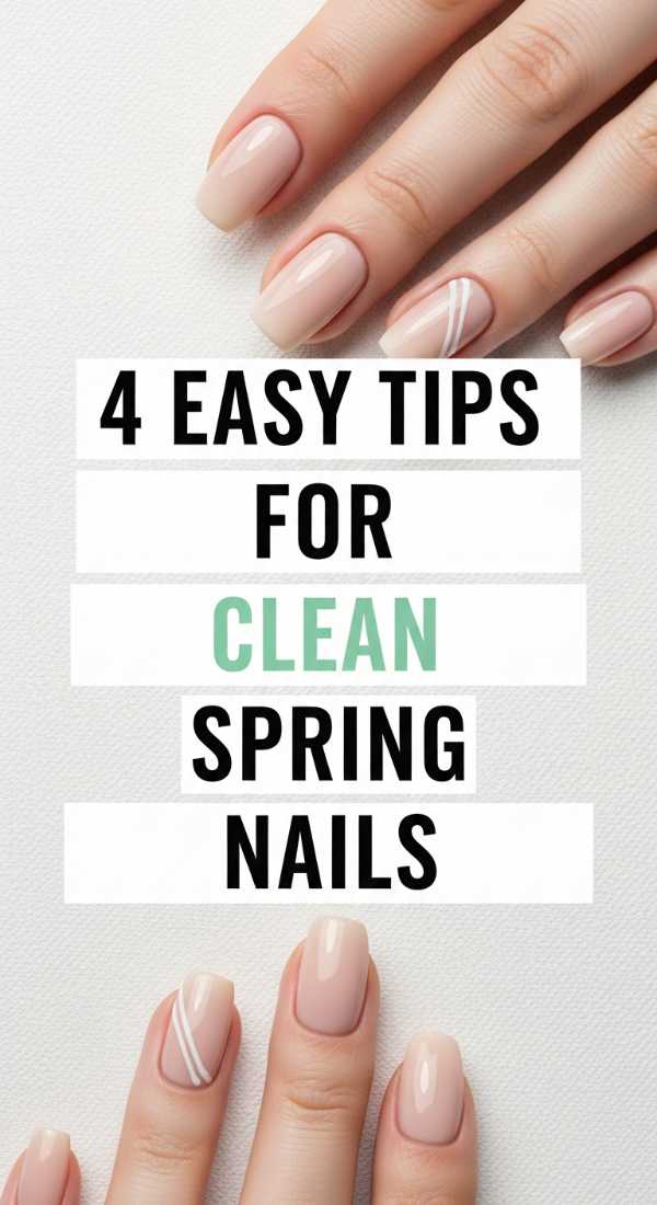 4 Easy Tips For Clean Spring Nails 69e66244579d0
