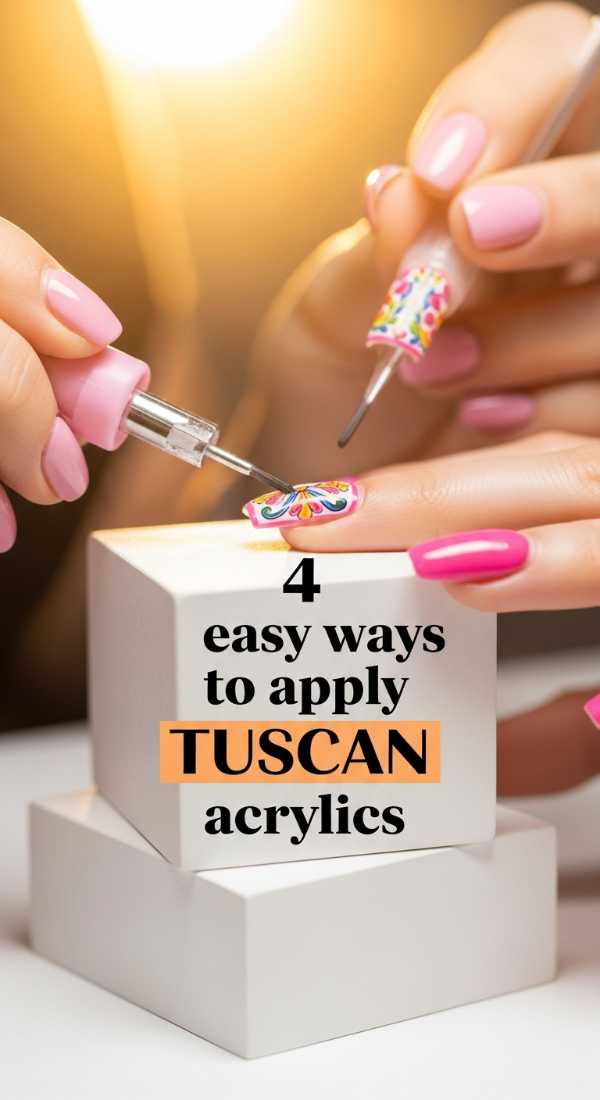 4 Easy Ways To Apply Tuscan Acrylics 69e661740581b