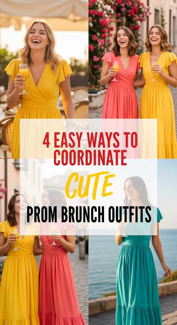 4 Easy Ways To Coordinate Cute Prom Brunch Outfits 69eb998feb269