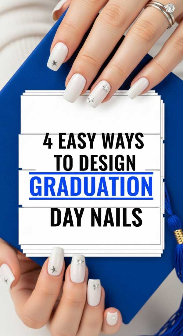 4 Easy Ways To Design Graduation Day Nails 69eba3b15b1d1