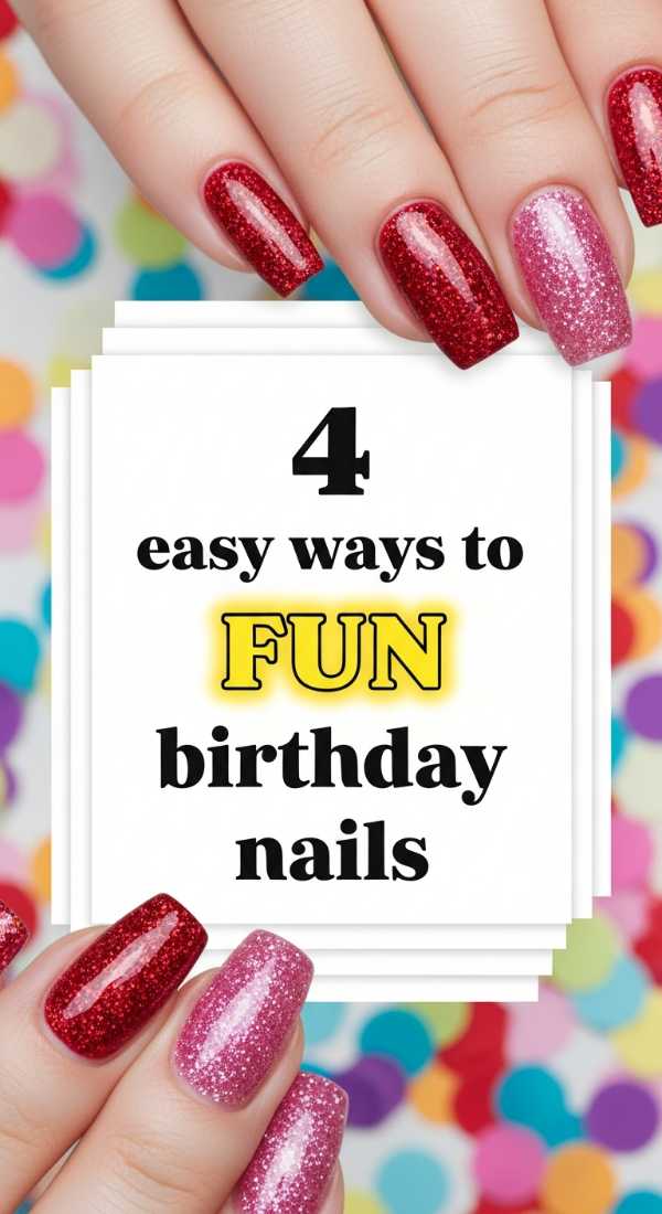 4 Easy Ways To Fun Birthday Nails 69ef98d10557e