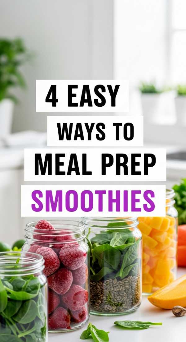 4 Easy Ways To Meal Prep Smoothies 69e8558ebdae0