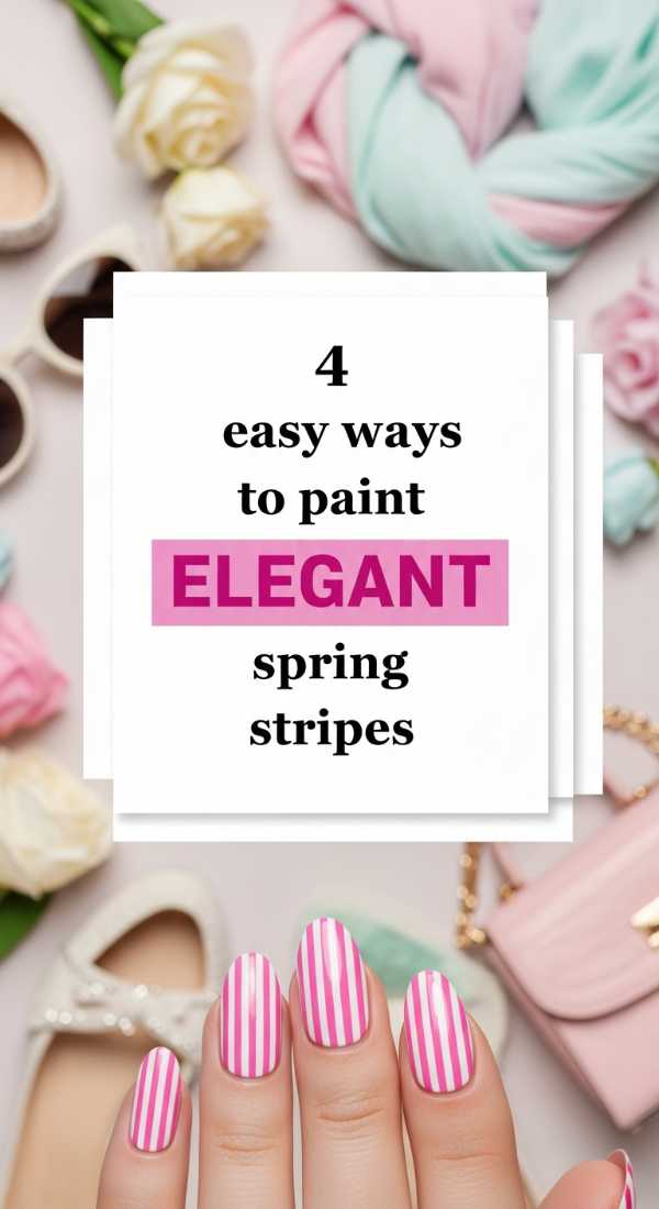 4 Easy Ways To Paint Elegant Spring Stripes 69e3c062e639b