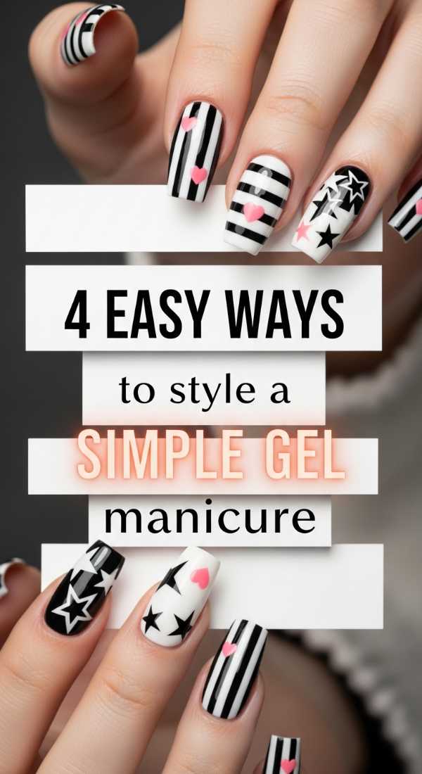 4 Easy Ways To Style A Simple Gel Manicure 69eba3a58808b