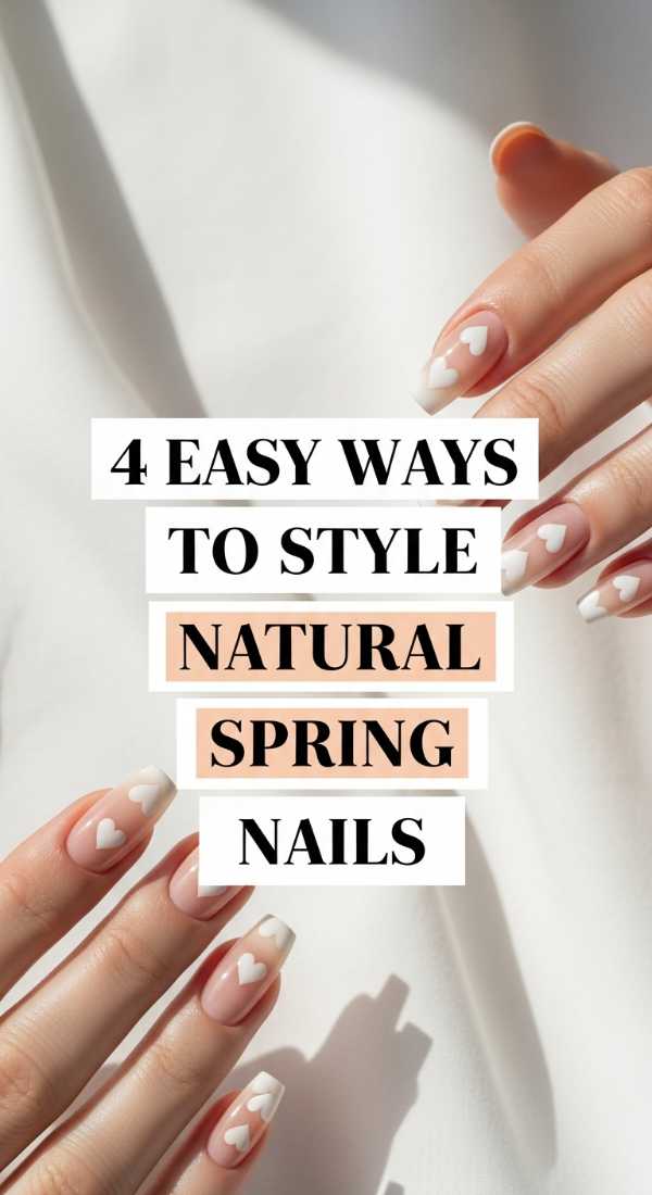 4 Easy Ways To Style Natural Spring Nails 69efb15536f0a
