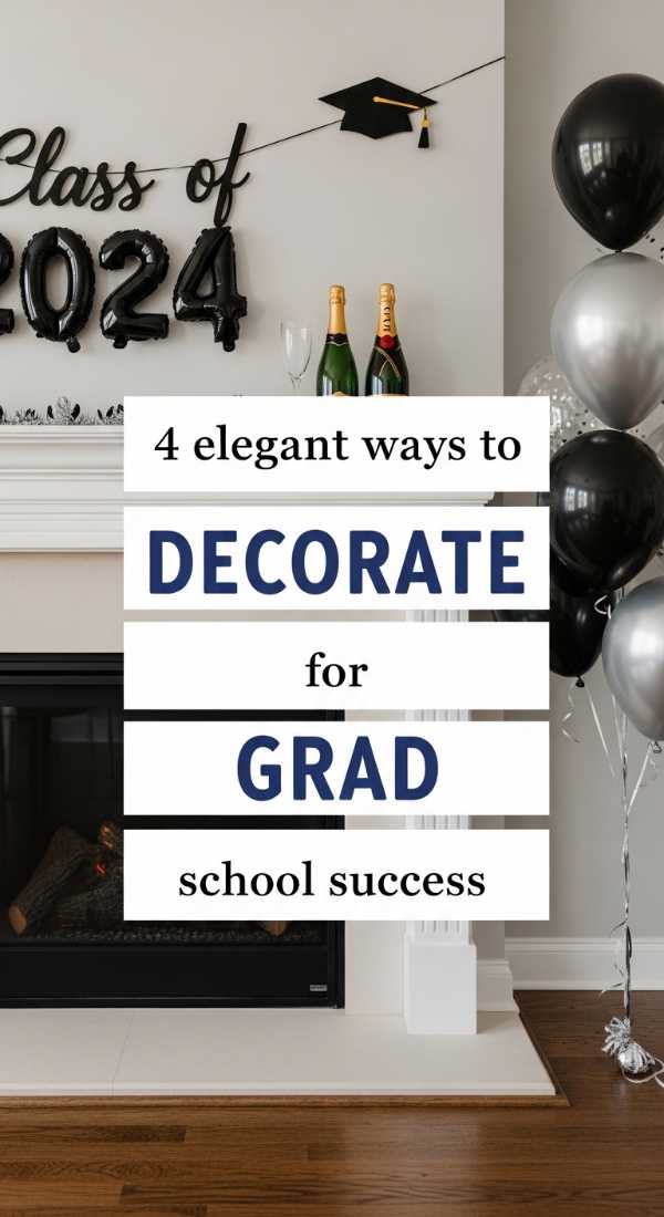 4 Elegant Ways To Decorate For Grad School Success 69ee54e48ec38