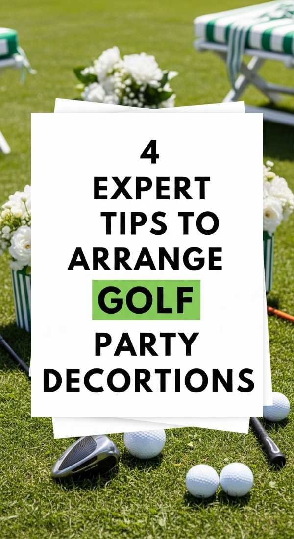 4 Expert Tips To Arrange Golf Party Decorations 69e60f466fa58