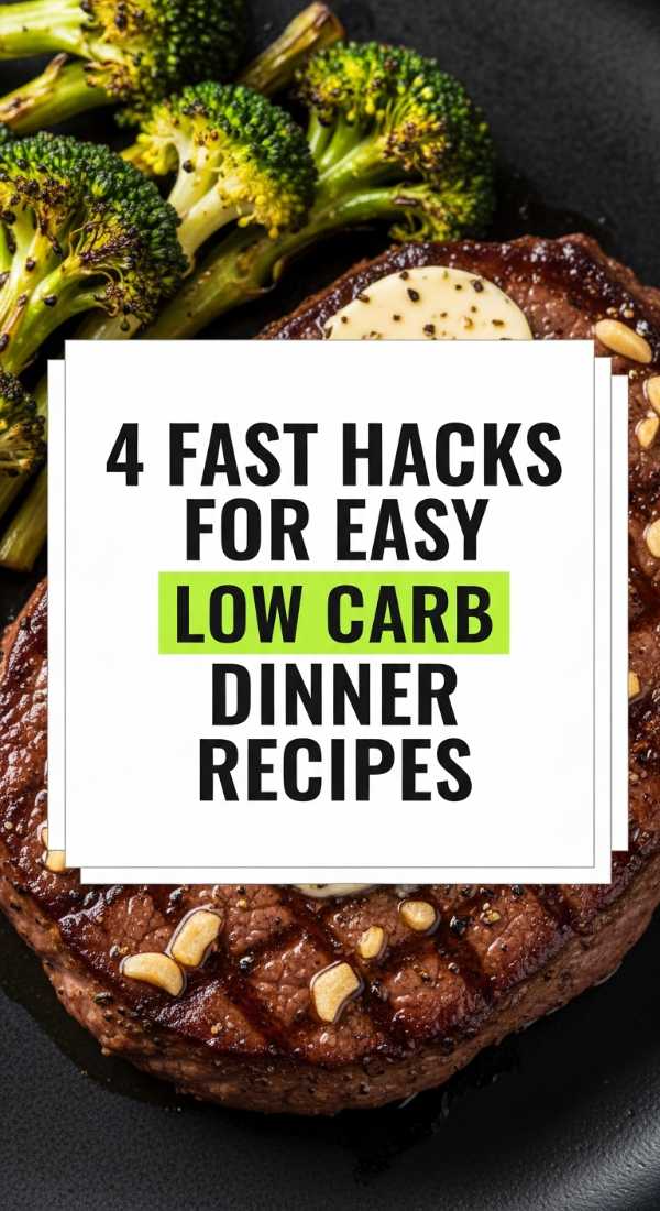 4 Fast Hacks For Easy Low Carb Dinner Recipes 69e5d85463600