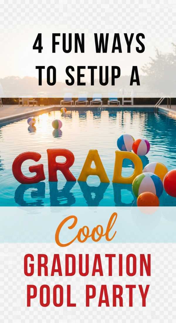 4 Fun Ways To Setup A Graduation Pool Party 69e9f80886f4f