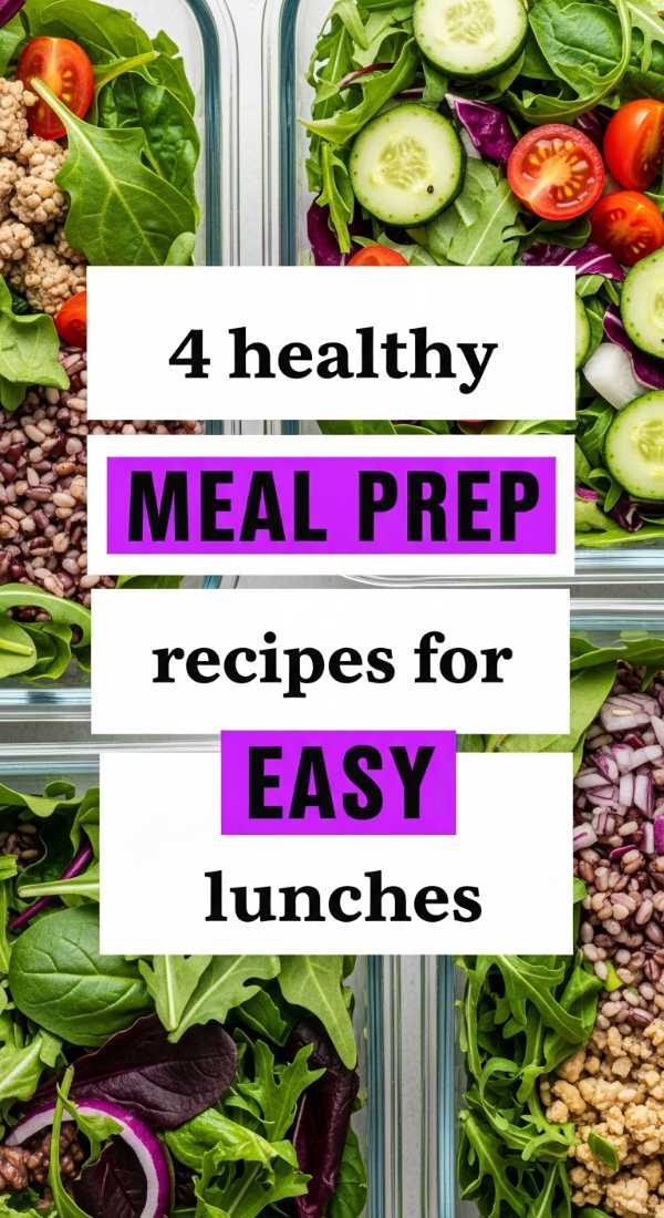 4 Healthy Meal Prep Recipes For Easy Lunches 69ec86ea135dd