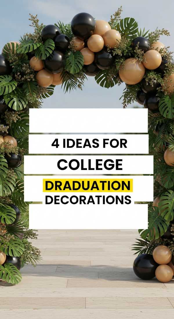 4 Ideas For College Graduation Decorations 69e9fe6ea2dca