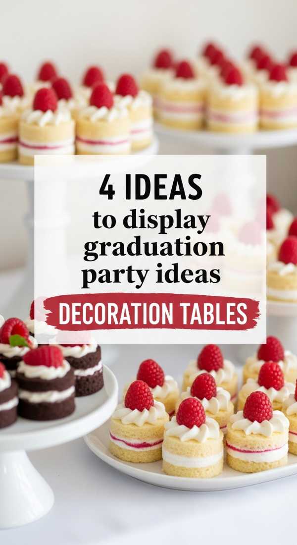 4 Ideas To Display Graduation Party Ideas Decoration Tables 69ecb076bd3ae