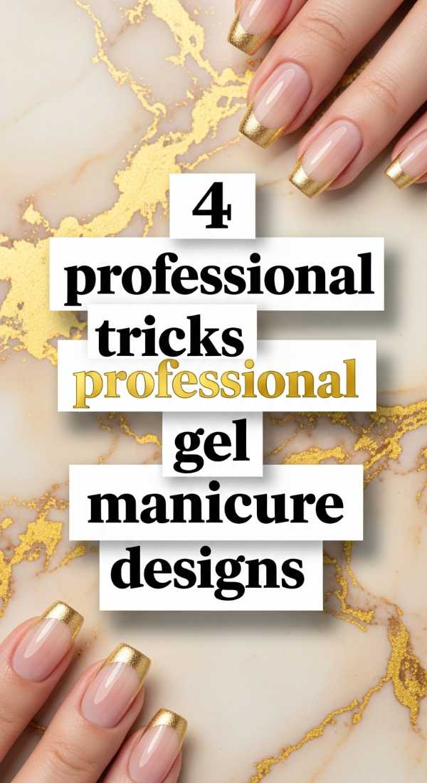 4 Professional Tricks For Gel Manicure Designs 69e6605895486