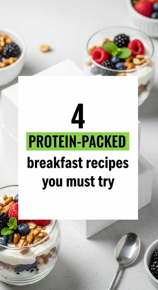 4 Protein Packed Breakfast Recipes You Must Try 69e853d8b74f6