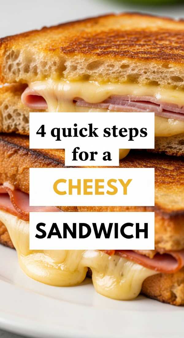 4 Quick Steps For A Cheesy Sandwich 69e21f0370db7