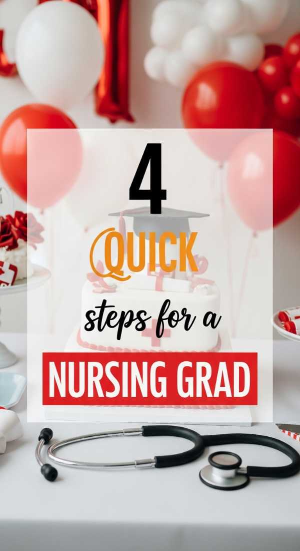 4 Quick Steps For A Nursing Graduation 69f0ccf2ad07f