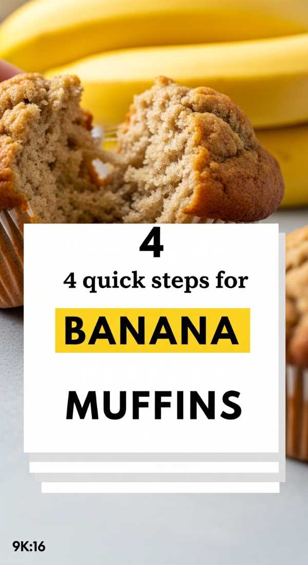4 Quick Steps For Banana Muffins 69ef4b7220d78