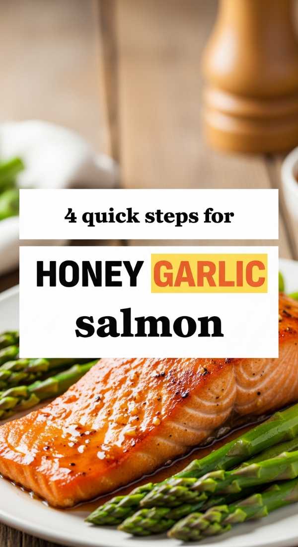 4 Quick Steps For Honey Garlic Salmon 69e20d2b7e23c