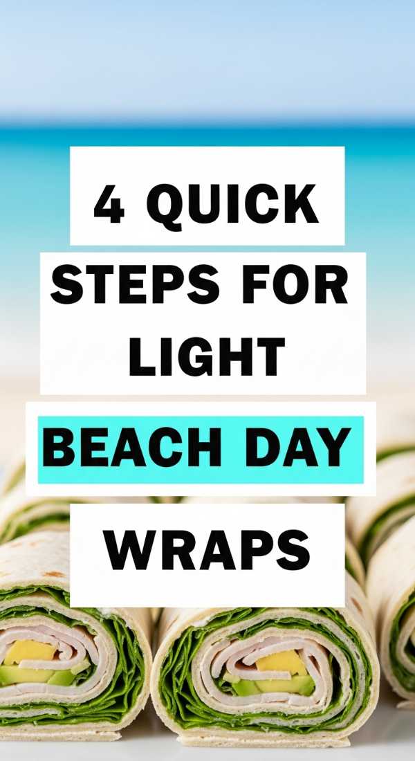 4 Quick Steps For Light Beach Day Wraps 69ec6f2037350