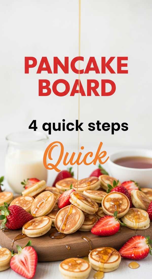 4 Quick Steps To Build A Mini Pancake Board 69e8f8d19e0bf
