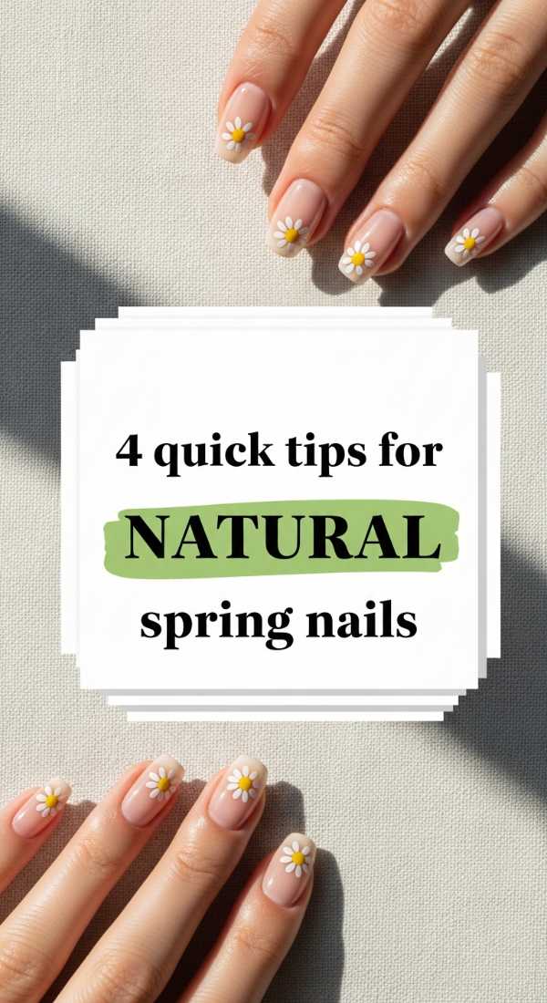 4 Quick Tips For Natural Spring Nails 69e6616f4754a