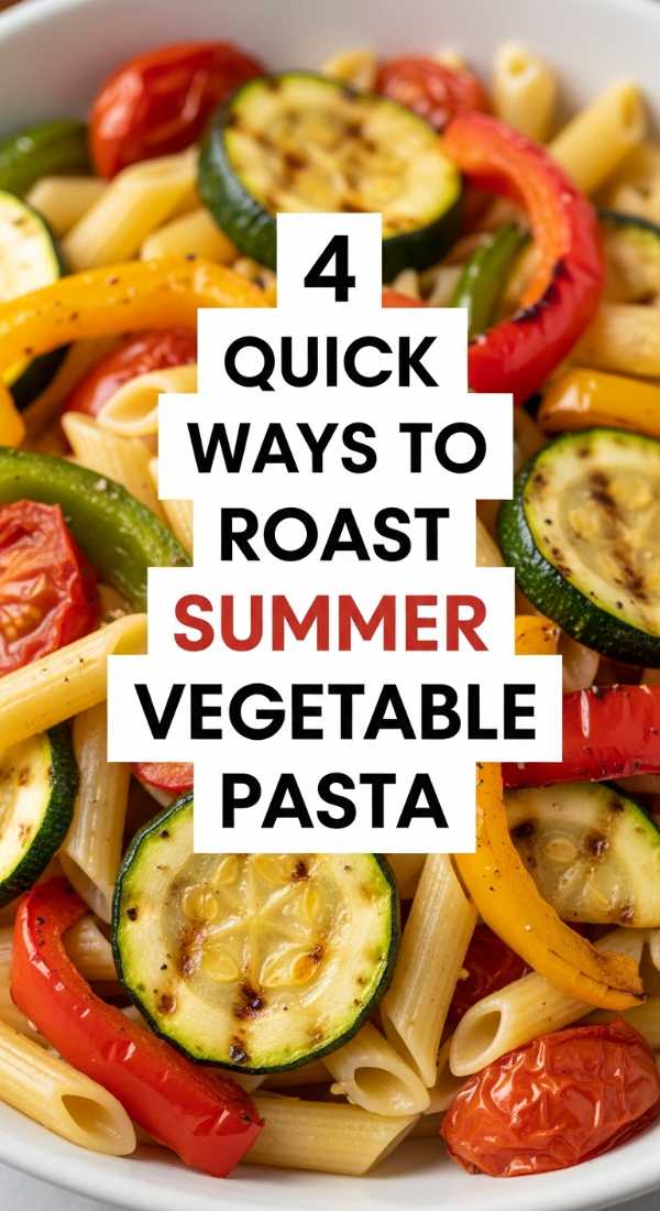 4 Quick Ways To Roast Summer Vegetable Pasta 69e9b6e3b65db