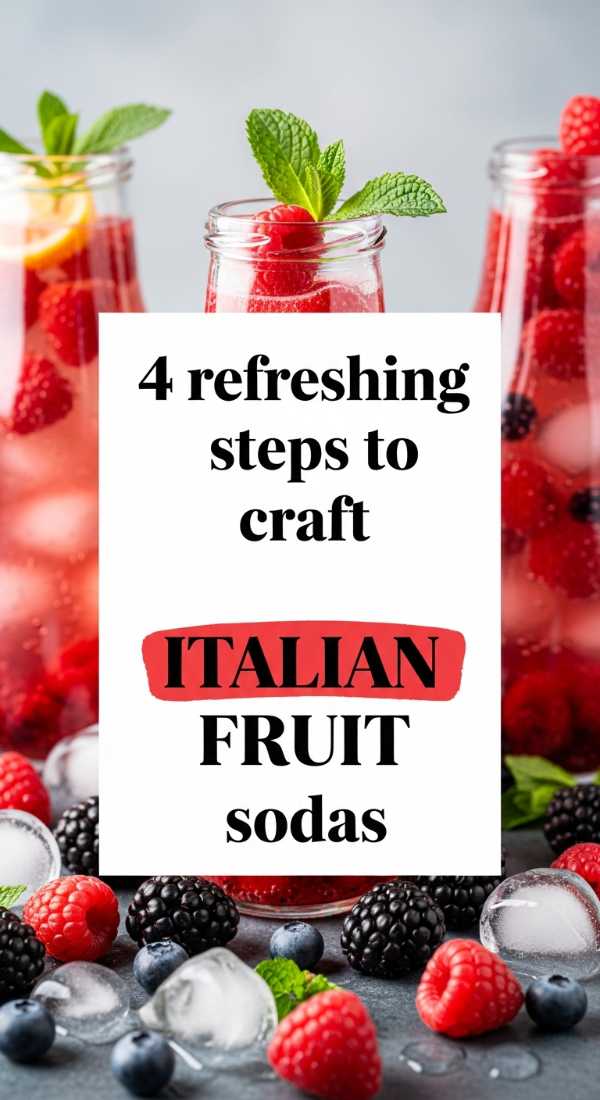 4 Refreshing Steps To Craft Italian Fruit Sodas 69e9fe662e601