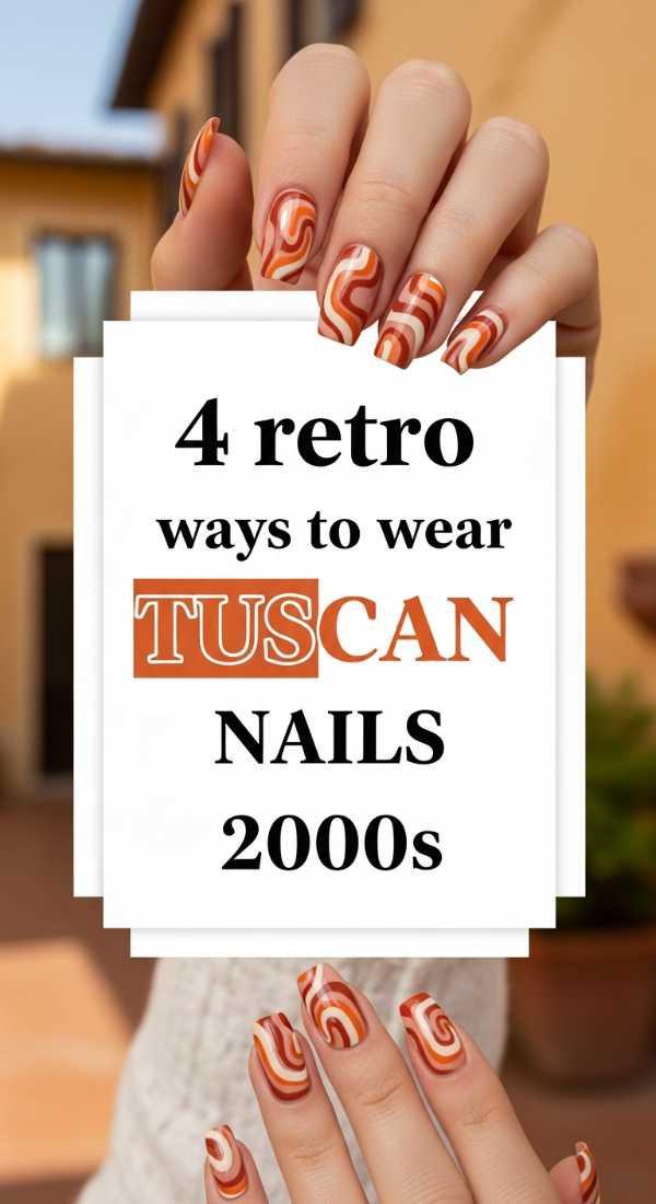 4 Retro Ways To Wear Tuscan Nails 2000s 69efaf900a91e