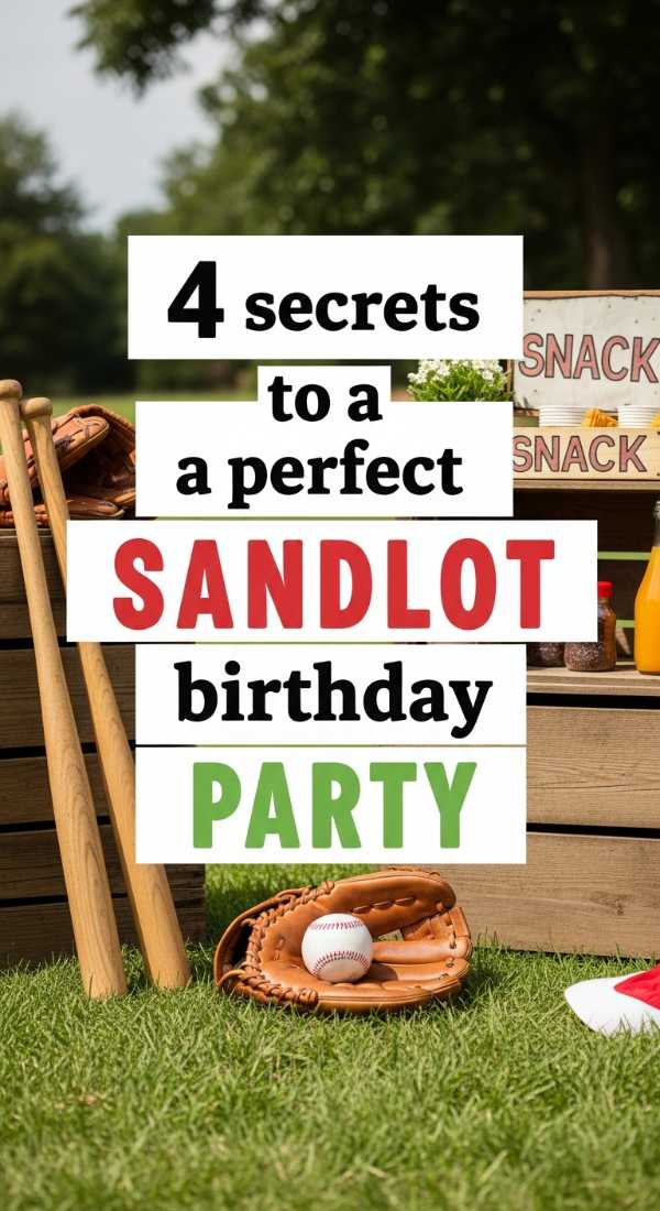 4 Secrets To A Perfect Sandlot Birthday Party 69f1a8aa4aee3