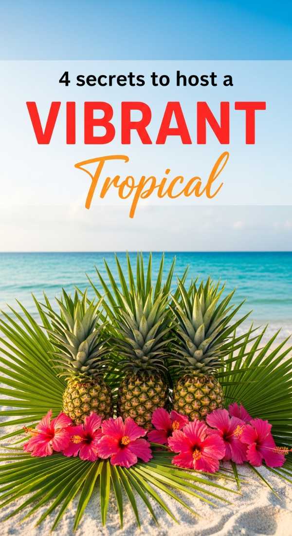 4 Secrets To Host A Vibrant Tropical Birthday Party Beach Bash 69e4ae39c31b8