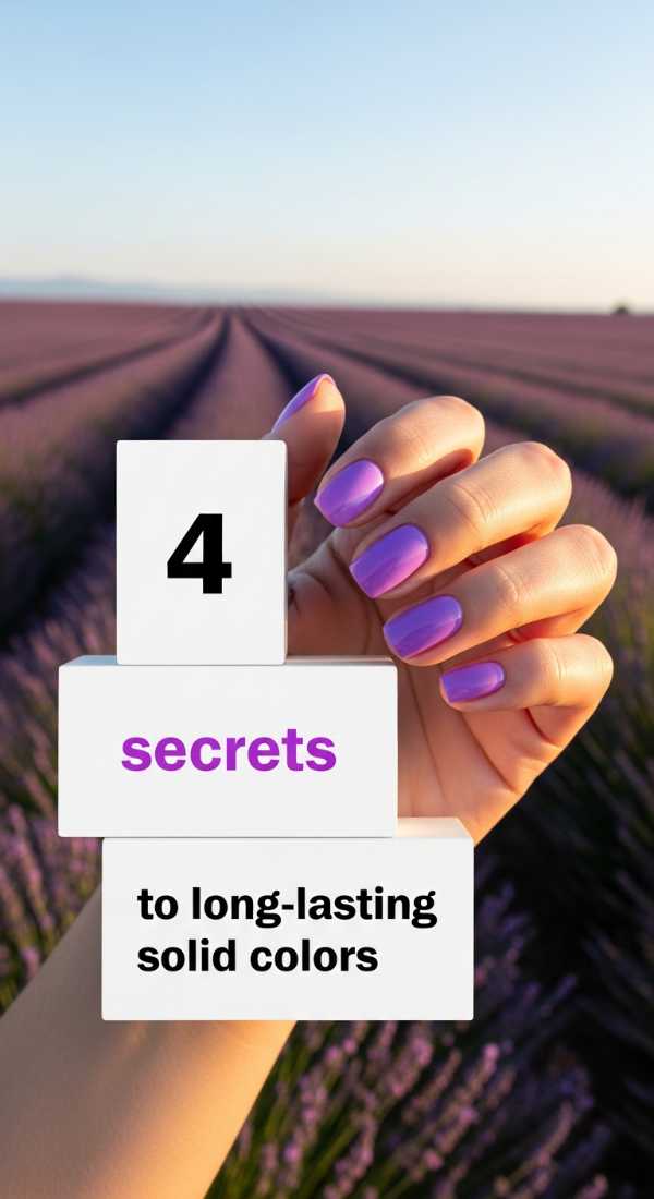4 Secrets To Long Lasting Solid Colors 69e3c1dc1345a