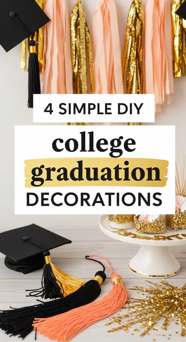4 Simple Diy College Graduation Decorations For Outdoors 69ecb07590c72