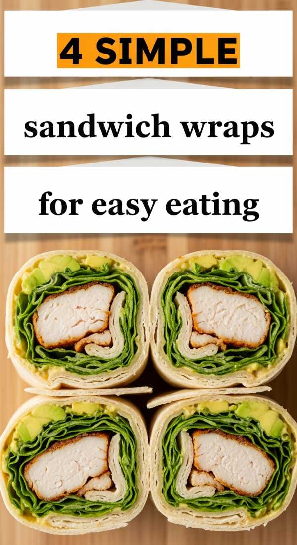 4 Simple Sandwich Wraps For Easy Eating 69ec86dd43533