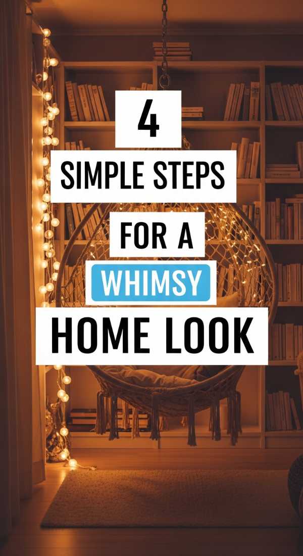4 Simple Steps For A Whimsy Home Look 69ee5bd496501