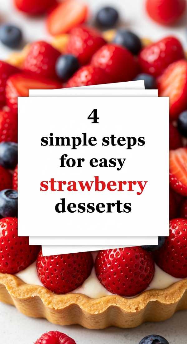 4 Simple Steps For Easy Strawberry Desserts 69f05abdbcb31