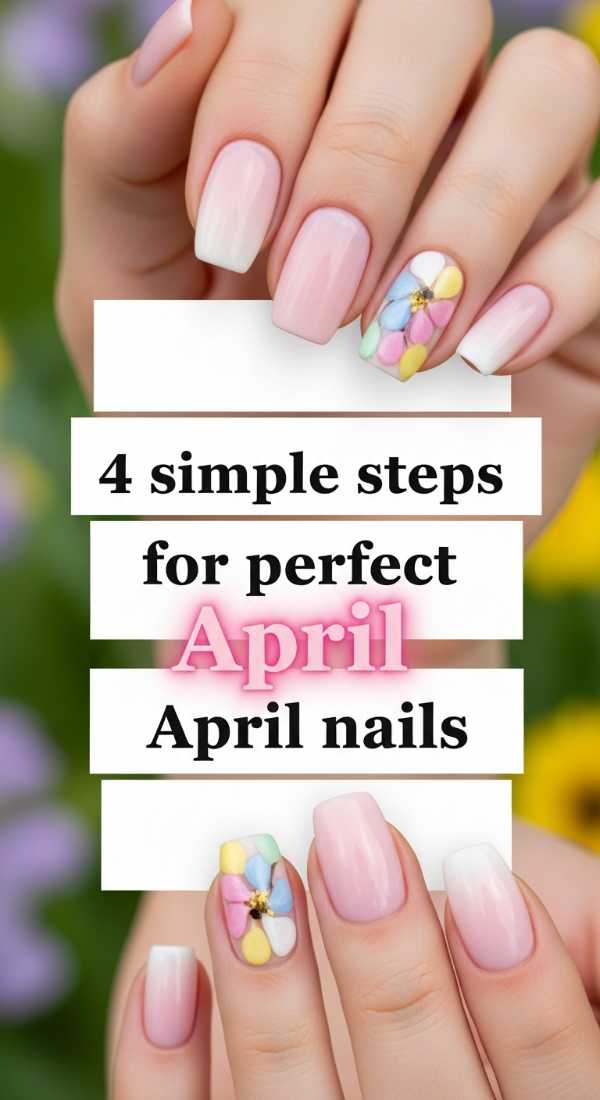 4 Simple Steps For Perfect April Nails 69e52878ddfd8