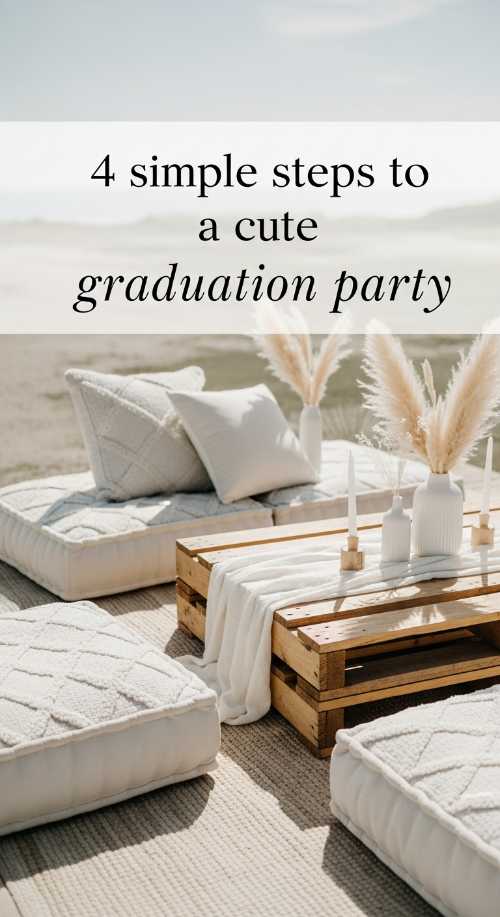 4 Simple Steps to a Cute Graduation Party Aesthetic