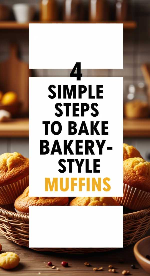 4 Simple Steps To Bake Bakery Style Muffins 69e5d857b0dbd