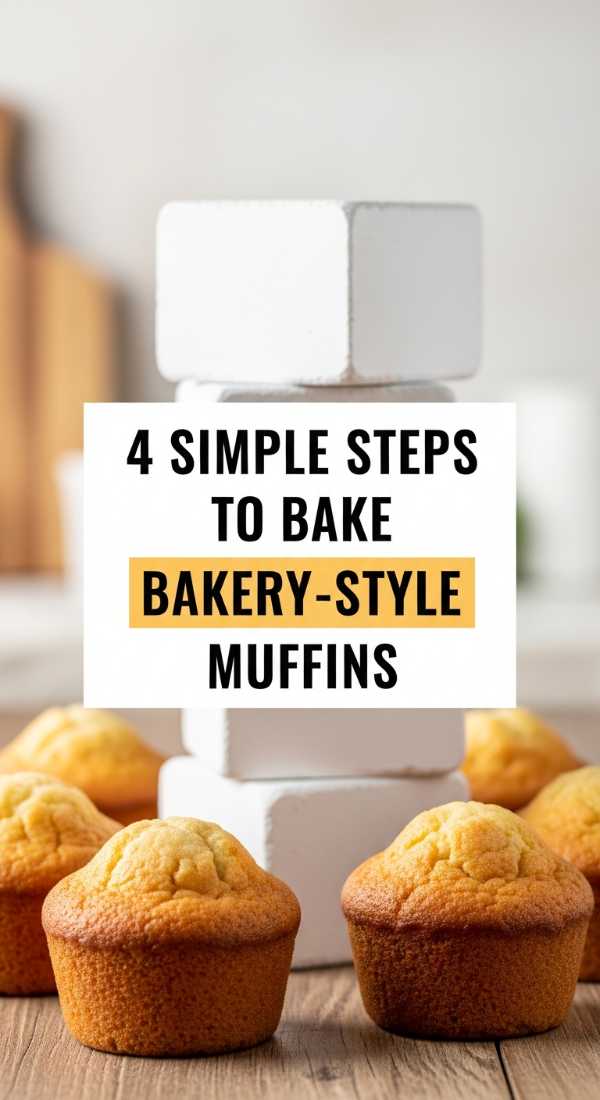 4 Simple Steps To Bake Bakery Style Muffins 69eb7e21e0006