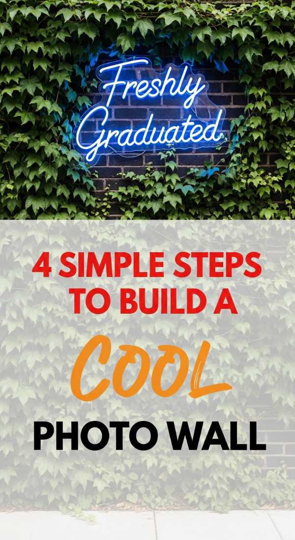 4 Simple Steps To Build A Freshly Graduated Photo Wall 69e8f8d6ed480