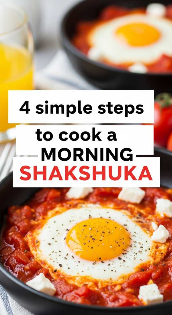 4 Simple Steps To Cook A Morning Shakshuka 69e21f107dc4e