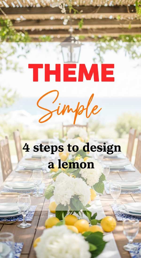 4 Simple Steps To Design A Lemon Theme 69ee4b61b1027