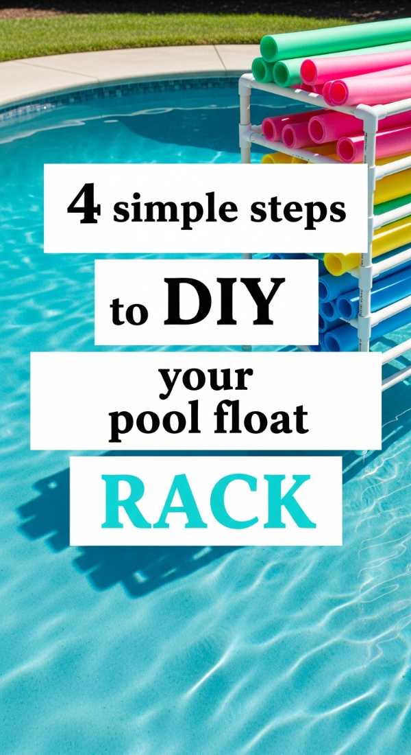 4 Simple Steps To Diy Your Pool Float Rack 69f32c4a5fea7