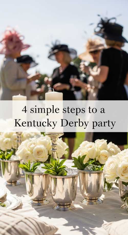 4 Simple Steps to Host a Kentucky Derby Party