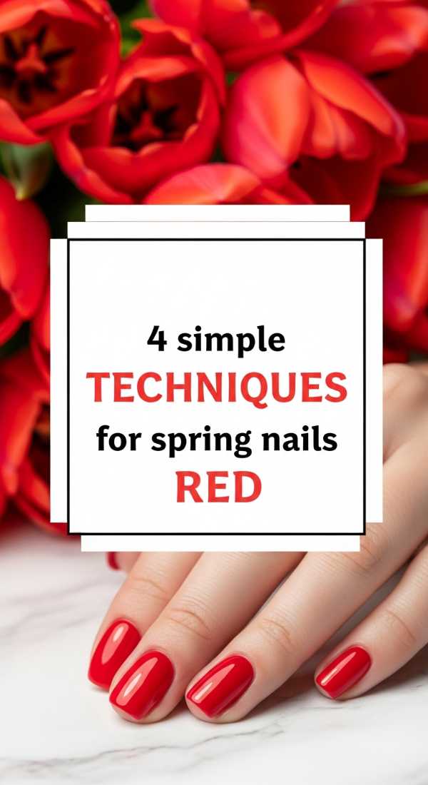 4 Simple Techniques For Spring Nails Red 69e78038e1723