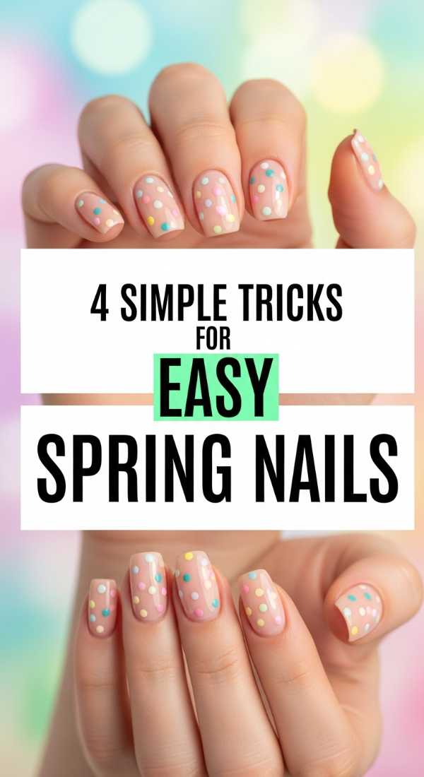 4 Simple Tricks For Easy Spring Nails 69e3c1cf09b74