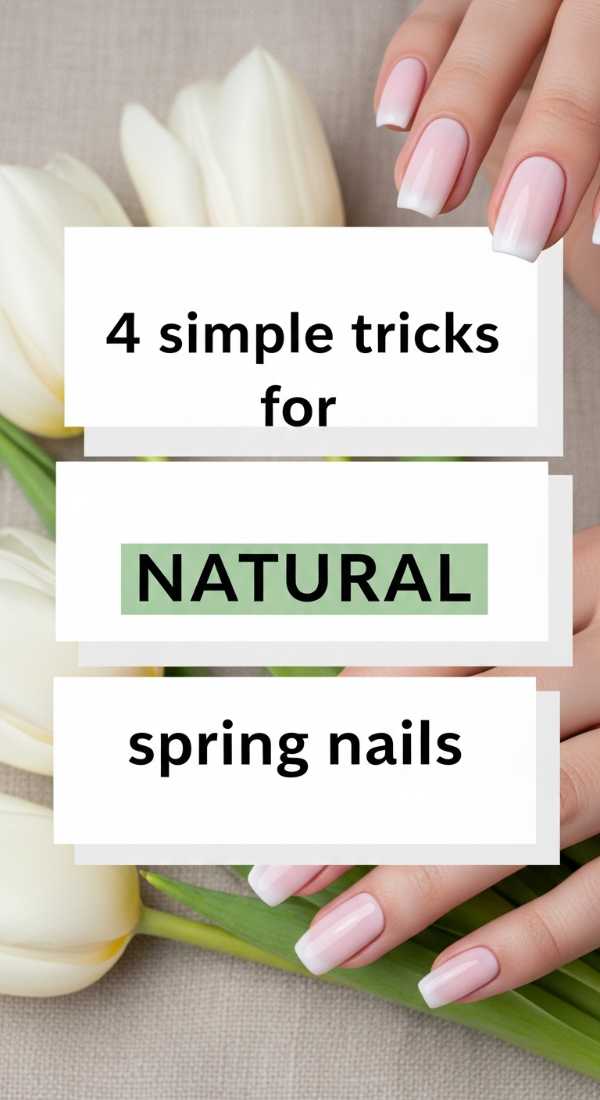 4 Simple Tricks For Natural Spring Nails 69e3c1dd16439